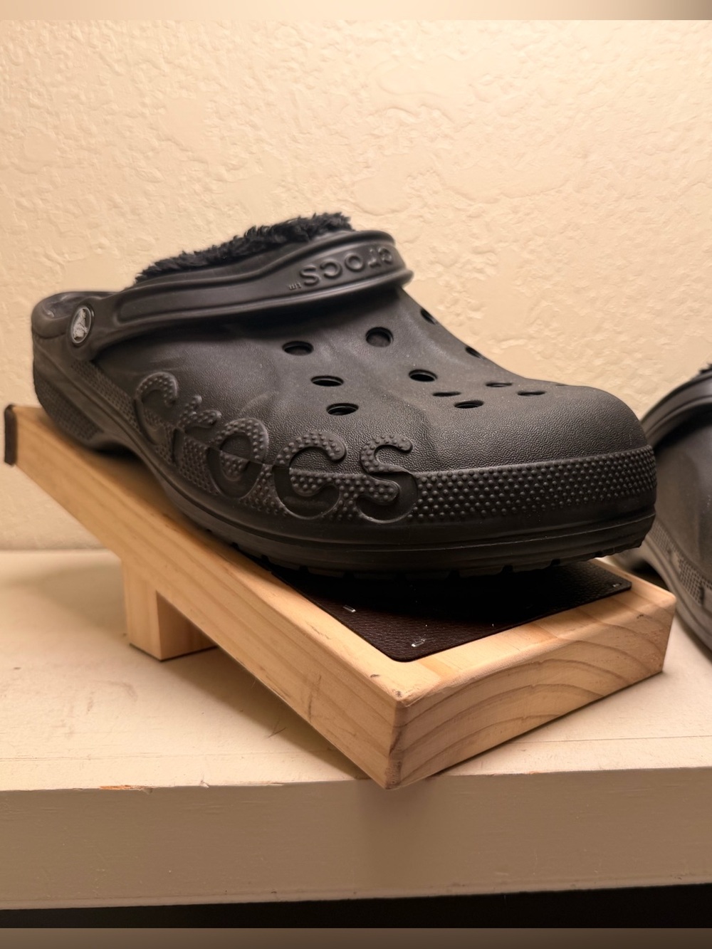 CROCS Kids Classic Lined Clog - Black